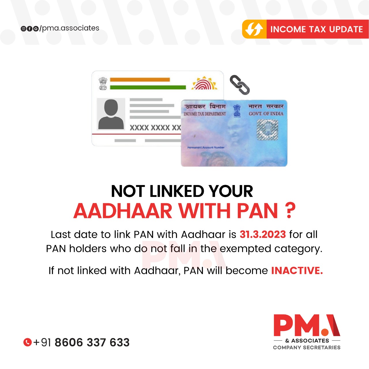 Link Aadhaar with PAN